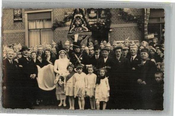 Zegge 2 fotokaarten waarschijnlijk1944 zie tekst achterop, Ophalen of Verzenden, Ongelopen, Noord-Brabant