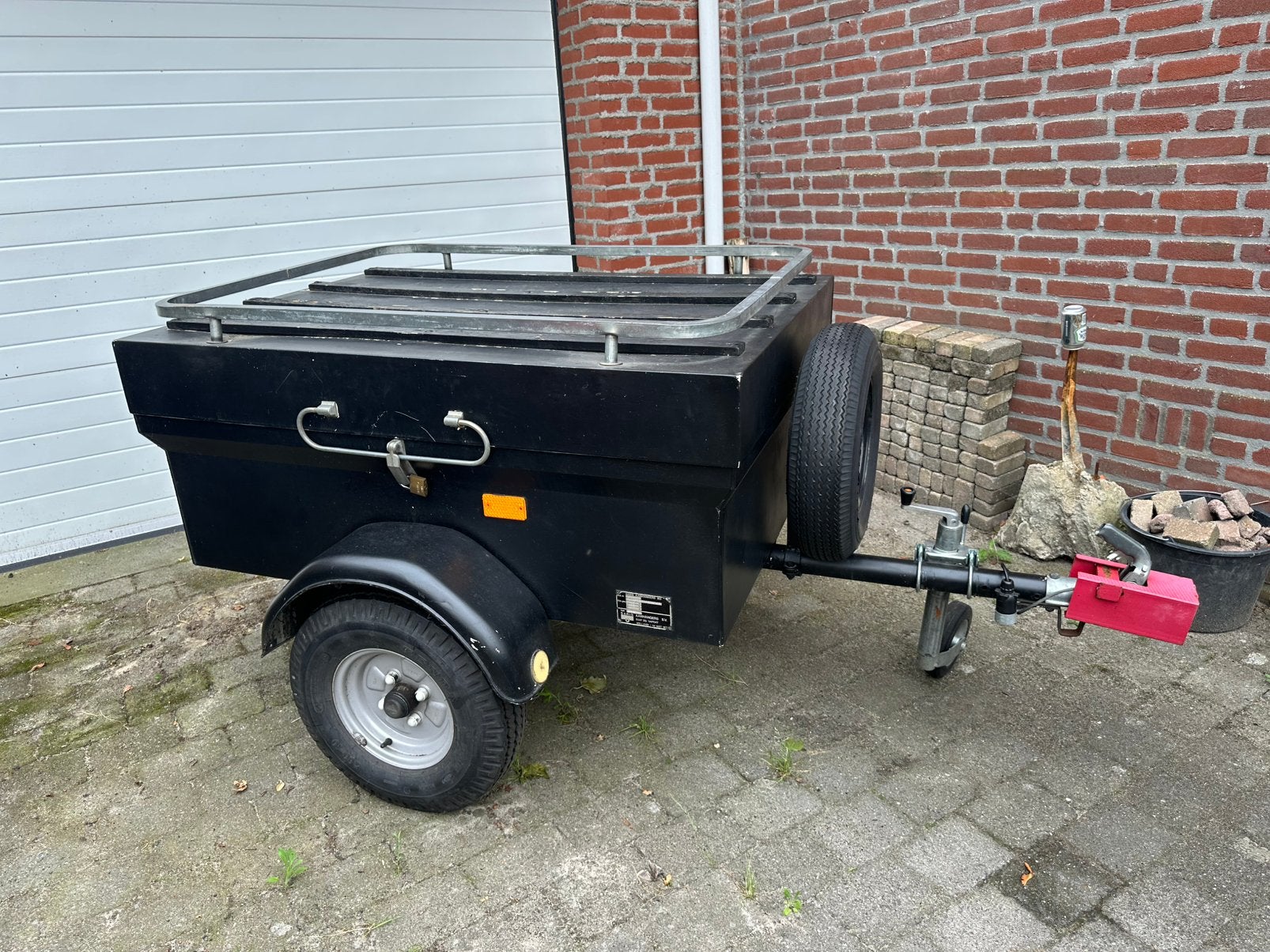 Fijne kleine bagagekar voor achter auto!, Ophalen, Gebruikt