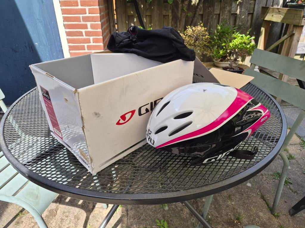 Giro tijdrit helm, Fietsen en Brommers, Fietsaccessoires | Fietshelmen, Ophalen of Verzenden, Gebruikt, M, Heer of Dame