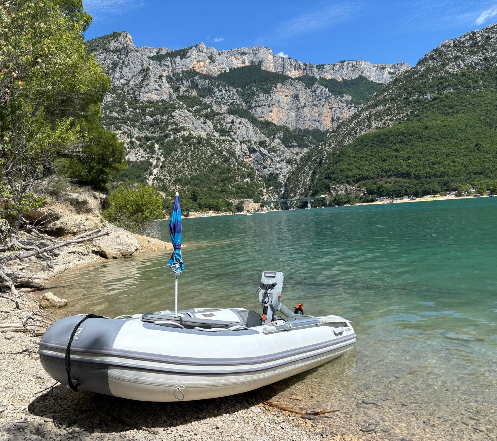 Zodiac rubber boot 310 Alu zgan, Watersport en Boten, Ophalen, Zodiac