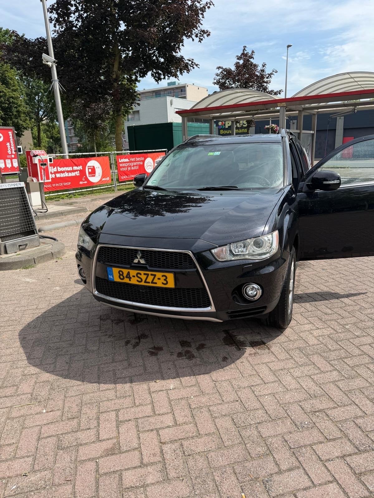Mitsubishi Outlander 2.0 MPI 2WD CVT 2012 Zwart, Auto's, 1998 cc, Outlander, 4 cilinders, Zwart