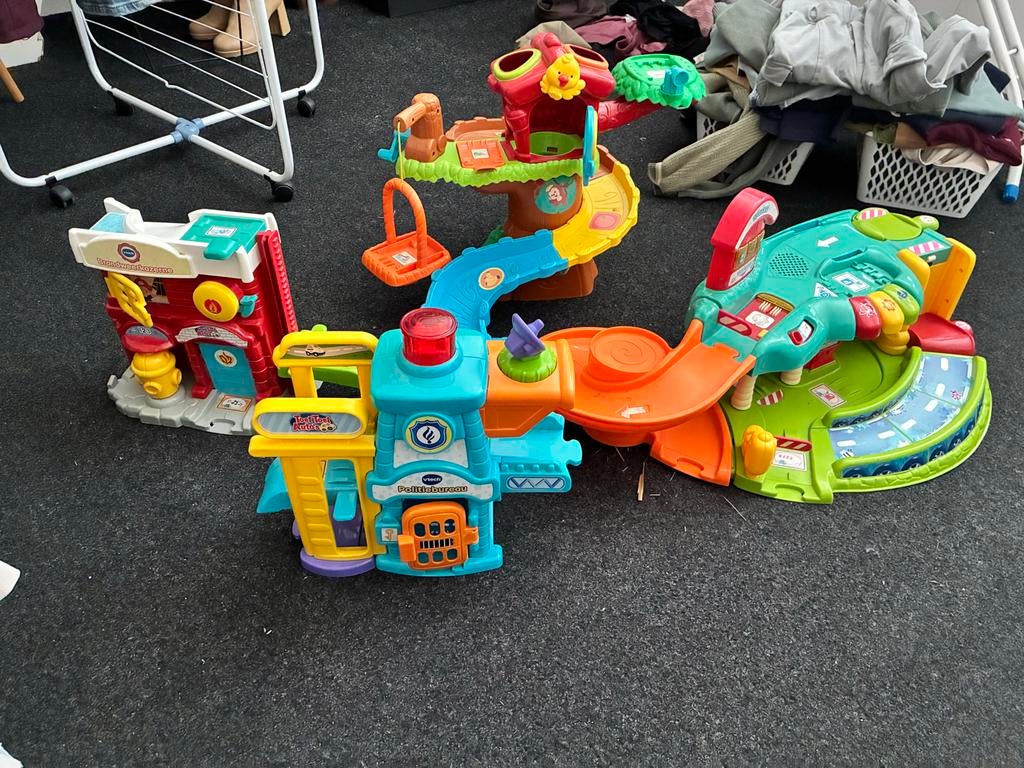 HEEL VEEL VTech Toet Toet Auto's en Zoef Zoef Dieren, Kinderen en Baby's, Speelgoed | Vtech, Ophalen, Gebruikt