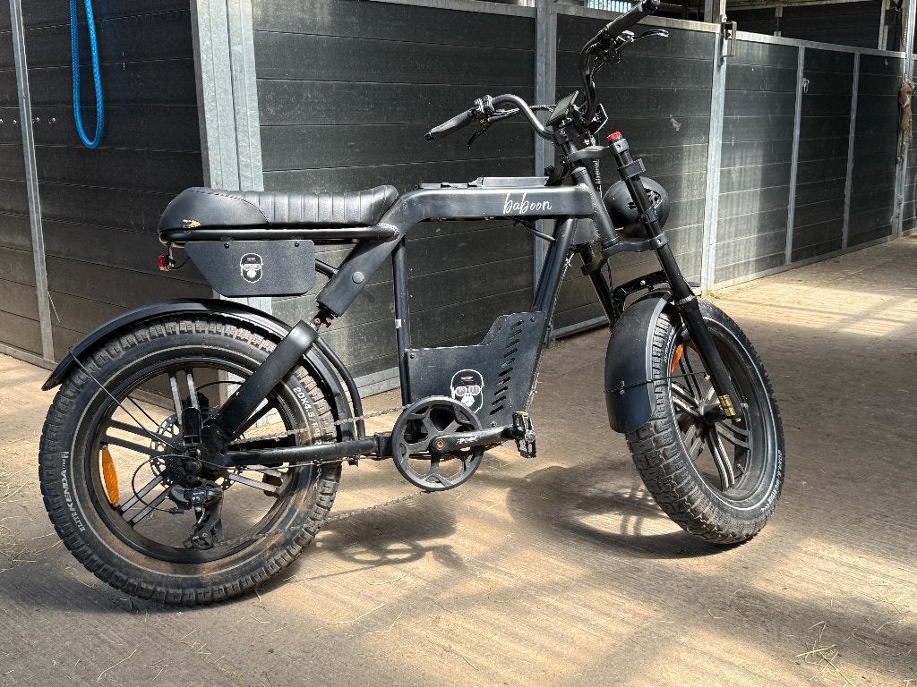 Baboon Fatbike E-bike - Stoer en Robuust, Fietsen en Brommers, Gebruikt, Minder dan 47 cm, 50 km per accu of meer, Ophalen