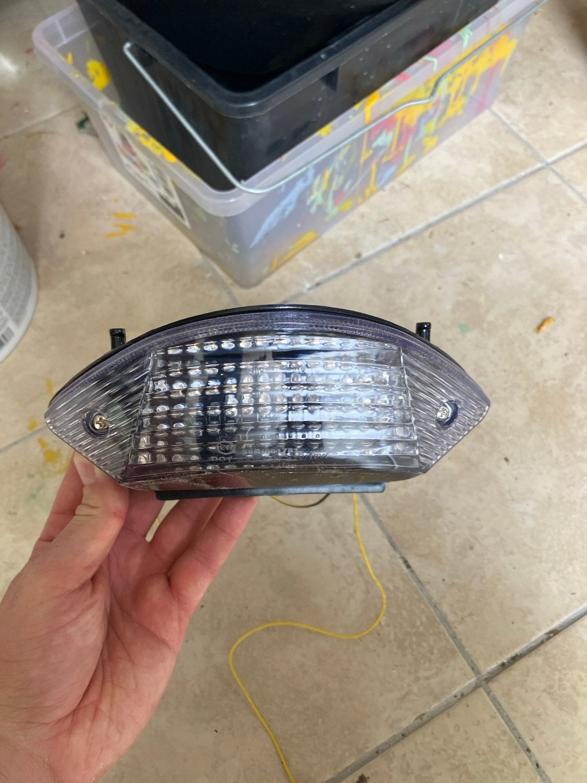 LED achterlicht unit Honda CB 600 F Hornet, Ophalen, Gebruikt