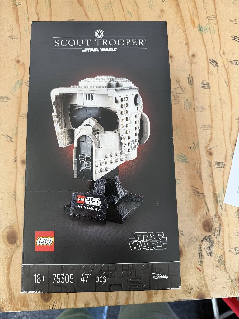 LEGO Star Wars 75305 Scout Trooper helm | NIEUW IN DOOS, Info@lego.com, Star Wars, Denemarken, Lego