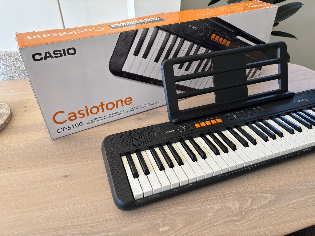 Casio CT-S100 Keyboard – Zo goed als nieuw, Ophalen, Zo goed als nieuw, 61 toetsen, Casio