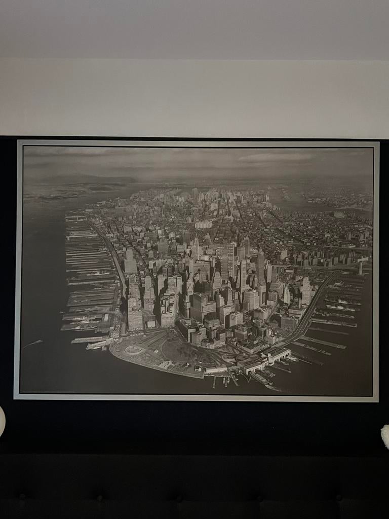 Schilderij New York Manhatten, Ophalen of Verzenden