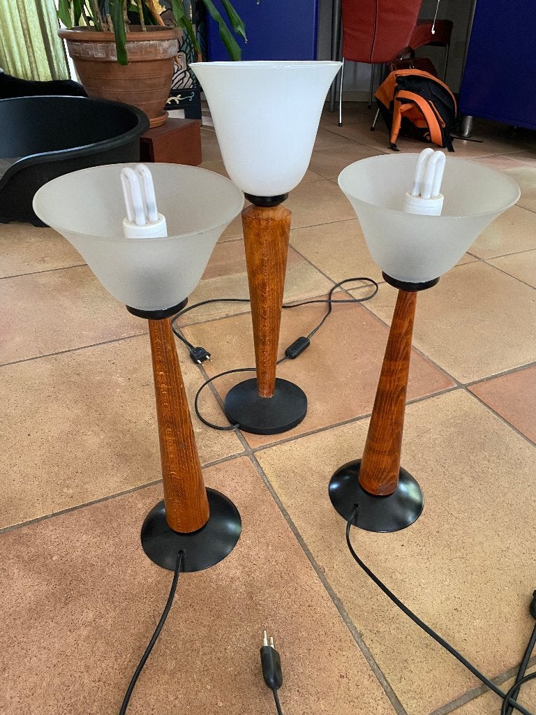 schemerlampjes, Zo goed als nieuw, Met schakelaar, Glas, Ophalen