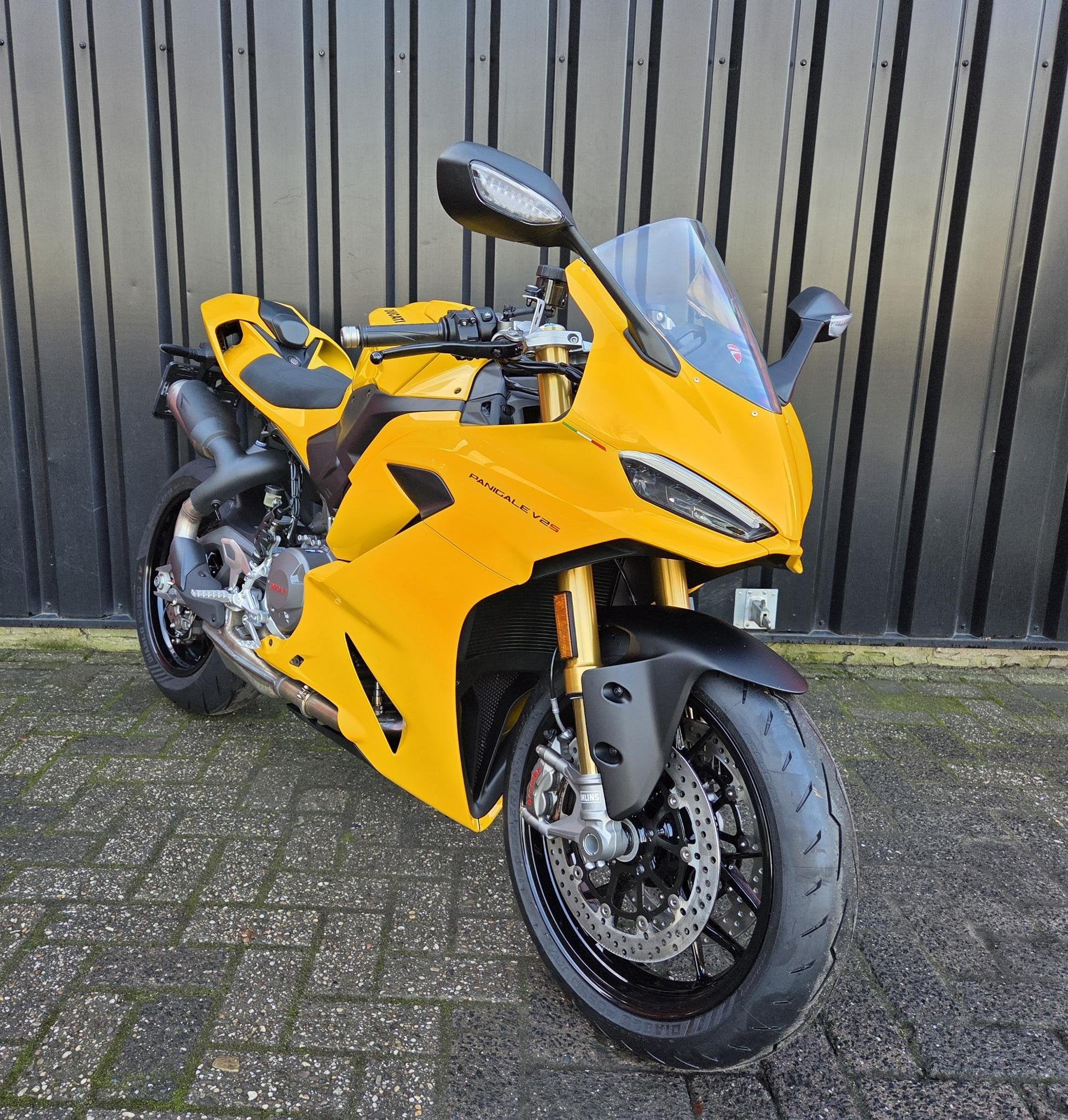 Ducati Panigale V2S Yellow, Nieuw, Bedrijf, Overig, Handgeschakeld