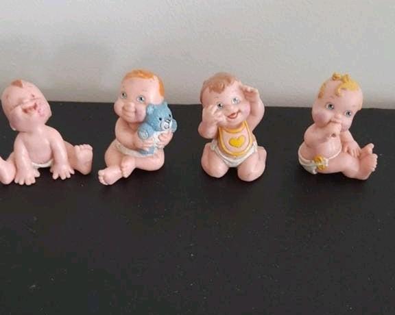 Diaper Babies - Set van 7 schattige babybeeldjes, Ophalen of Verzenden