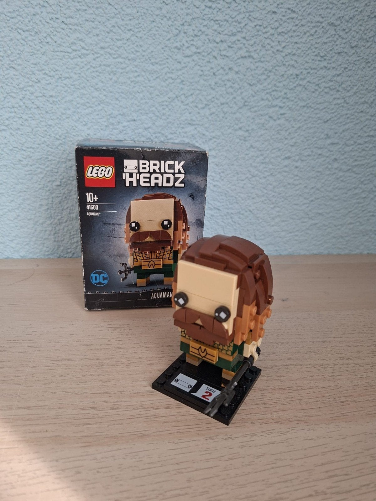 LEGO BrickHeadz 41600 Aquaman, BrickHeadz, Lego, Ophalen of Verzenden, Zo goed als nieuw
