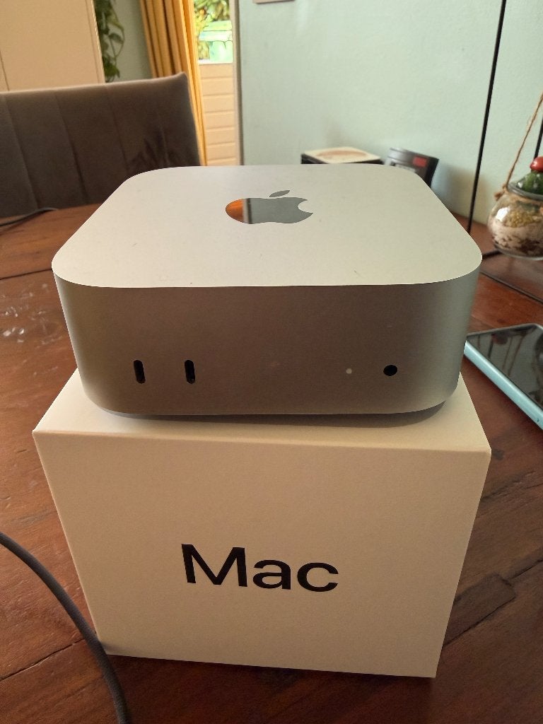 Mac mini M4, Computers en Software, 256 GB, SSD, Ophalen of Verzenden, Zo goed als nieuw