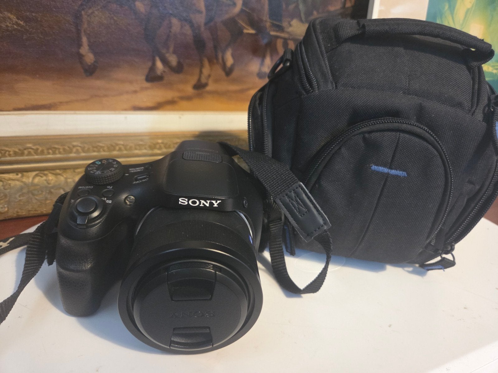 Sony Cyber-shot DSC-HX350 - 20.4 MP Bridge Camera, Audio, Tv en Foto, Fotocamera's Digitaal, Ophalen of Verzenden, Zo goed als nieuw