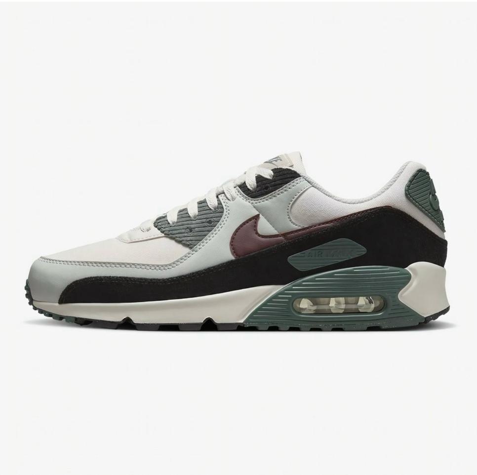 Nike Air Max 90 ‘Burgundy Crush Vintage Green’ - maat 46, Product.Safety.ENEA@nike.com, Overige kleuren, Nieuw, Ophalen of Verzenden