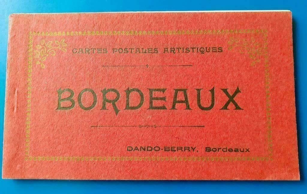Bordeaux 12 cartes postales artistiques, Verzenden, 1980 tot heden, Ongelopen, Frankrijk