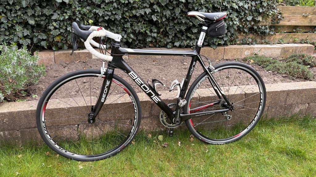 Beone Carbon Racefiets 56cm met Campagnolo Groepset, Fietsen en Brommers, Fietsen | Racefietsen, 28 inch, Gebruikt, Carbon, Heren