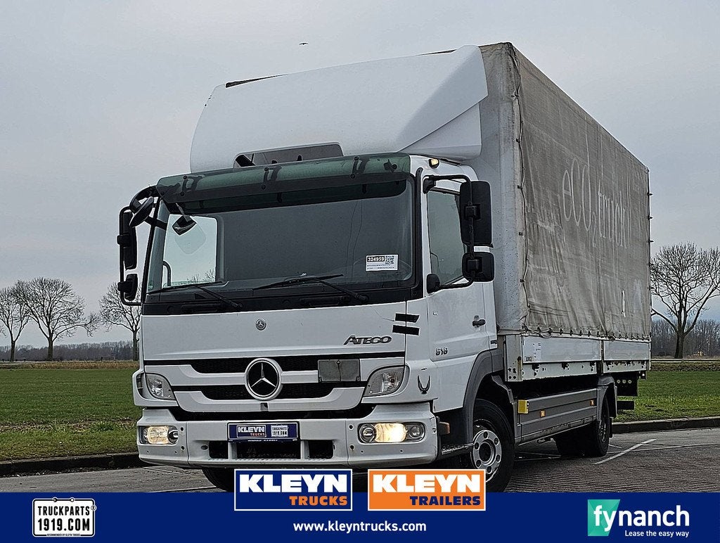 MERCEDES-BENZ ATEGO 818 manual airco lift, Auto's, Euro 5, Wit, Mercedes-Benz, Bedrijf