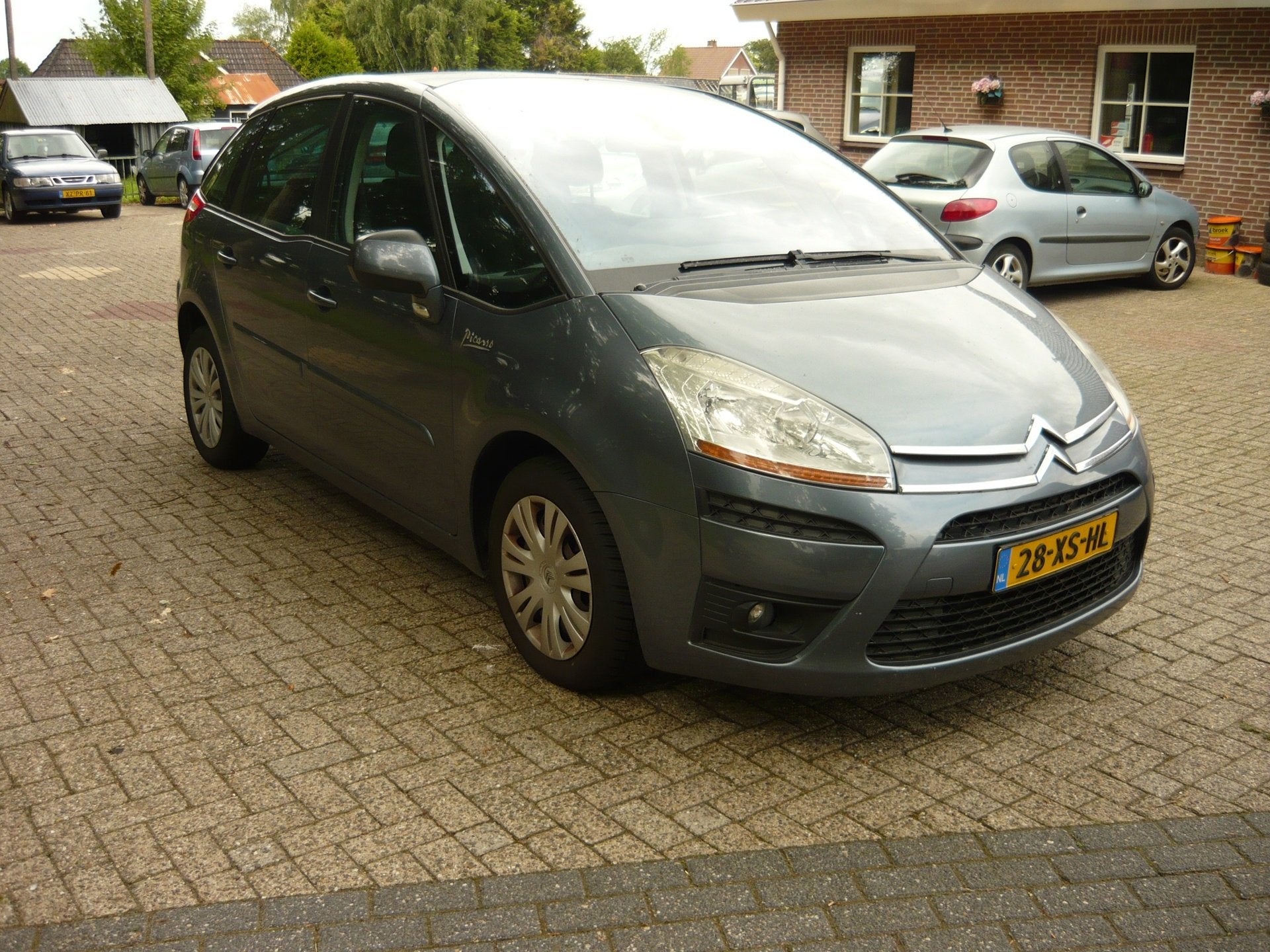 Citroen C4 Picasso 2.0-16V Ambiance 5p., Auto's, Citroën, Stof, Gebruikt, Zwart, 4 cilinders