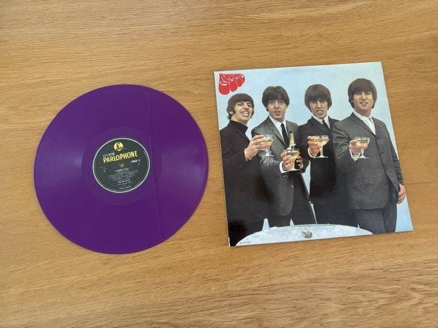 The Beatles Rubber Soul LP - Paars vinyl, LP, Ophalen of Verzenden, Zo goed als nieuw, Speciale editie