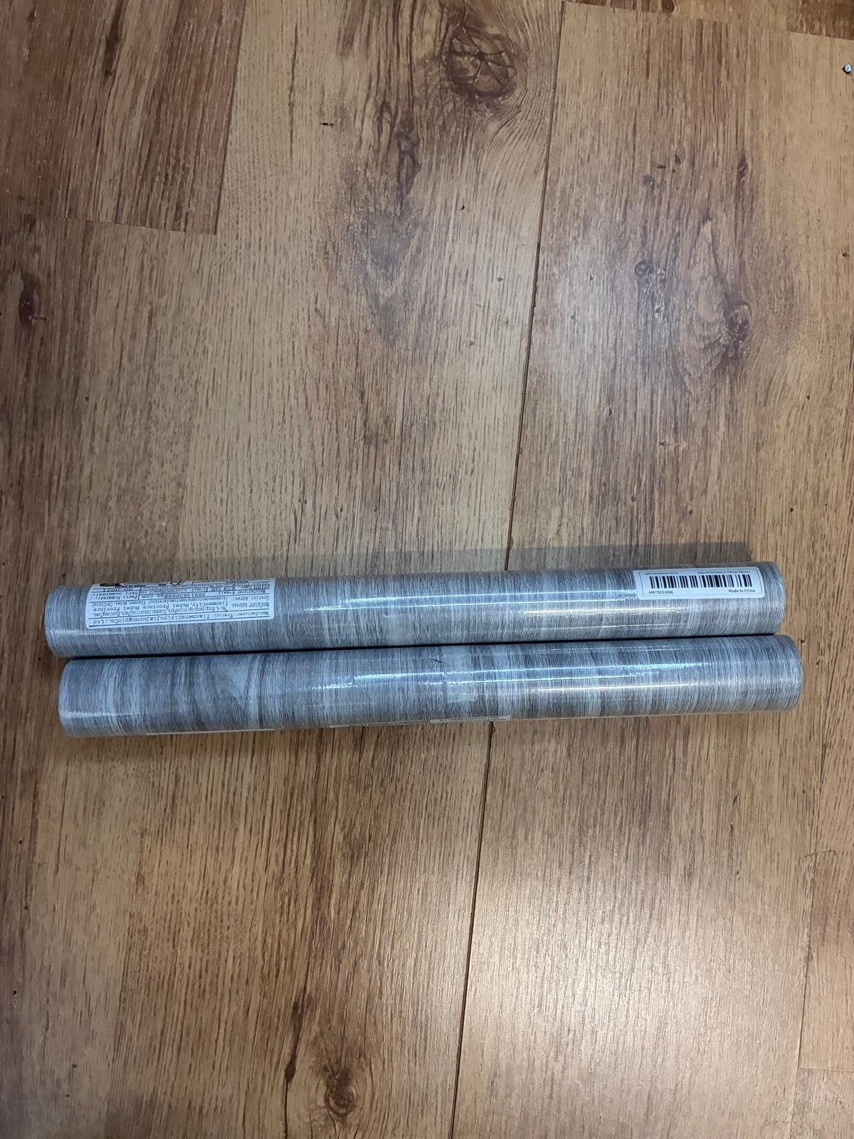 2x Rol Grijs Vensterbank Folie, Huis en Inrichting, Ophalen of Verzenden, Zelfklevend of Muursticker, Grijs, Materiaallook