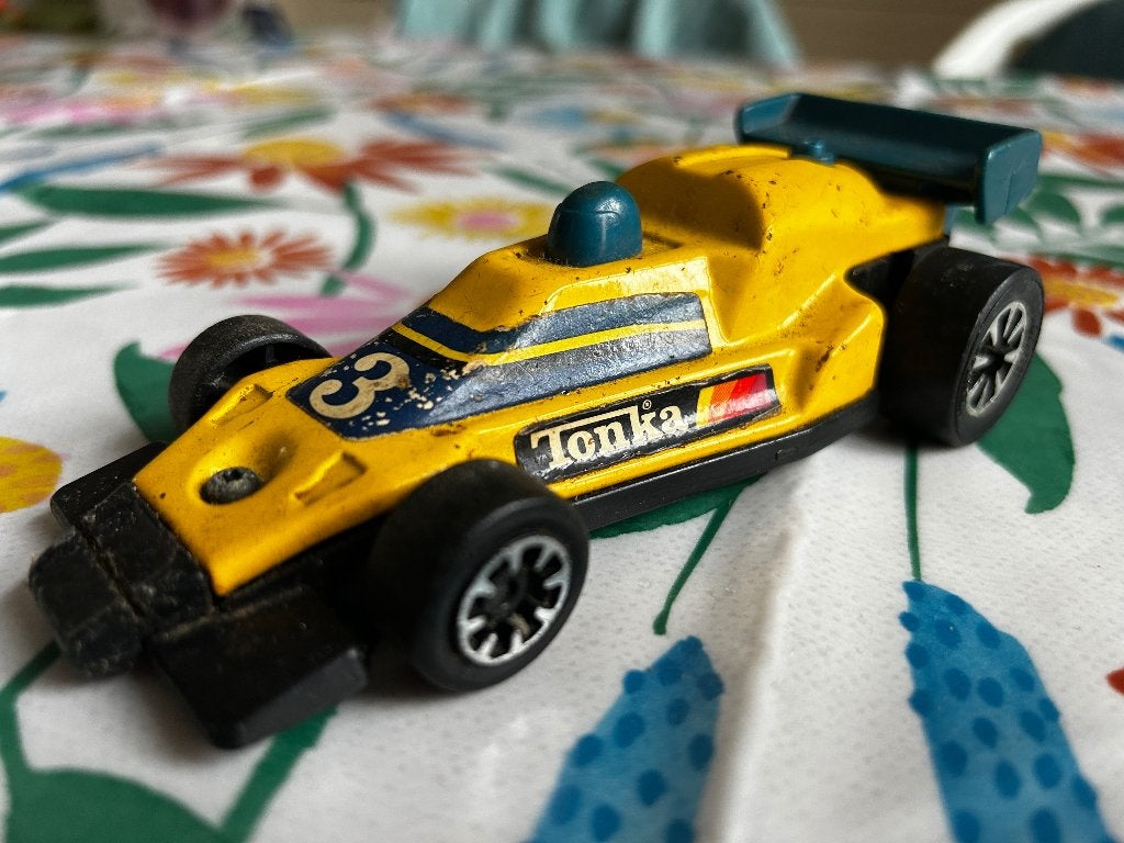 Mooie Tonka raceauto, Ophalen of Verzenden, Gebruikt