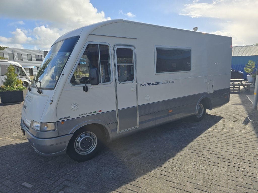 Mirage Alaska 5000 Z.G.O.H 1997, Raamblindering, Ringverwarming, Fiat, Achteruitrijcamera