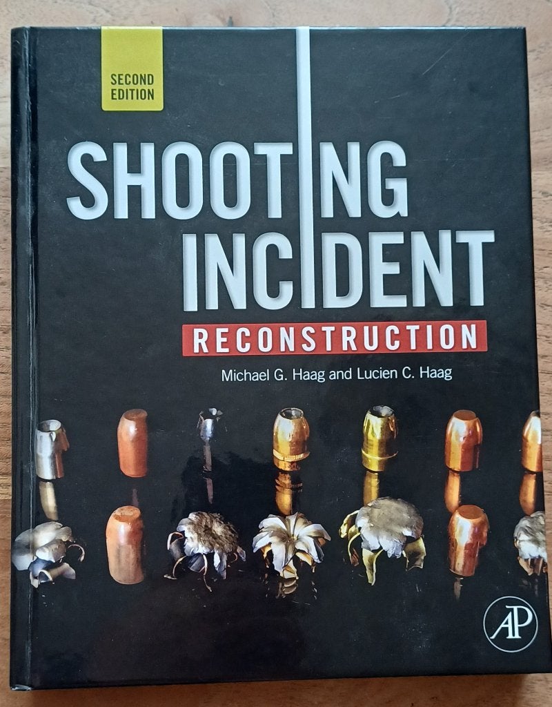 Shooting Incident Reconstruction - Haag ea - forensisch, Boeken, Ophalen of Verzenden, Beta, Zo goed als nieuw, HBO