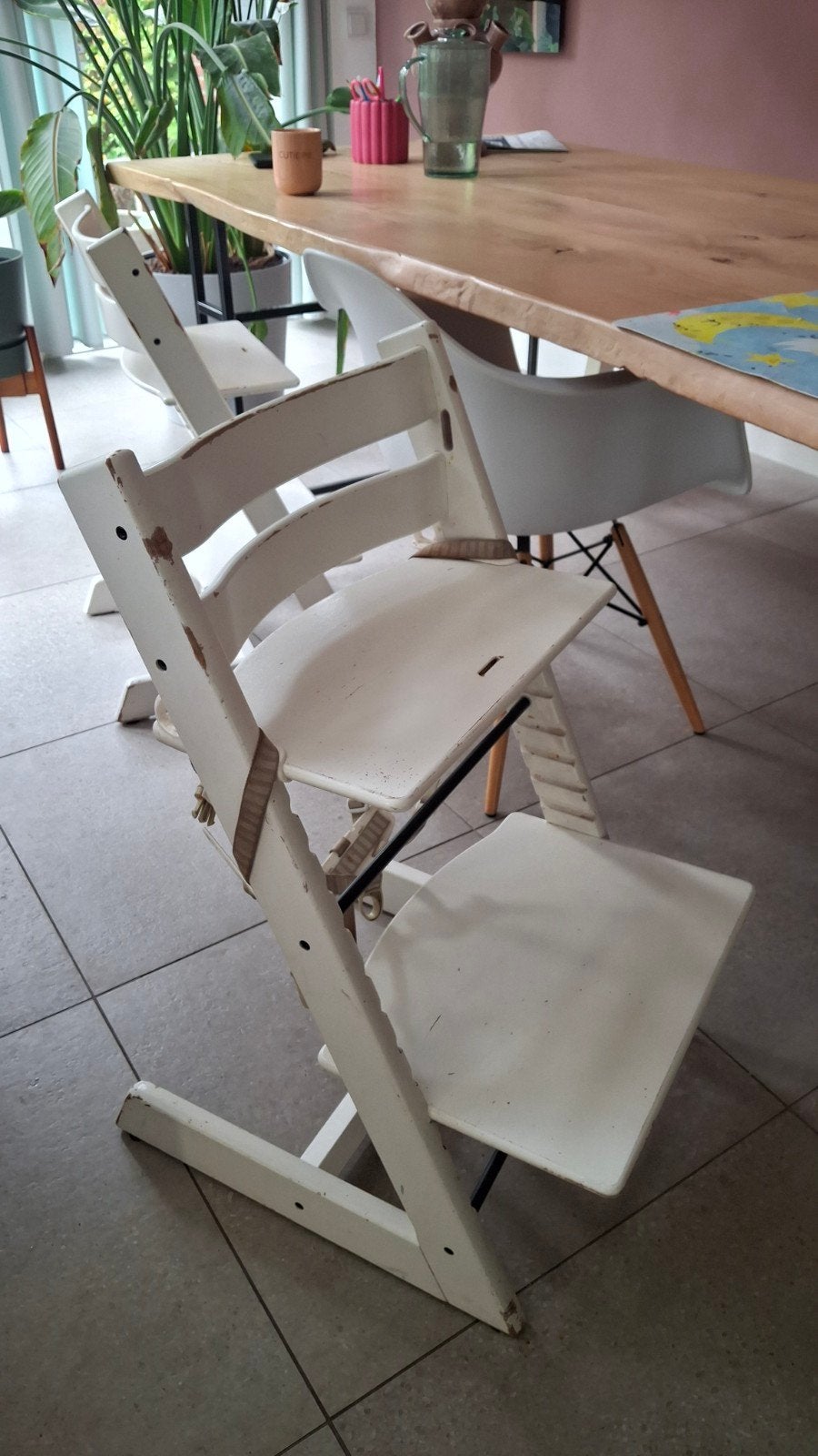 trip trap stokken stoel, Ophalen, Gebruikt, Eén
