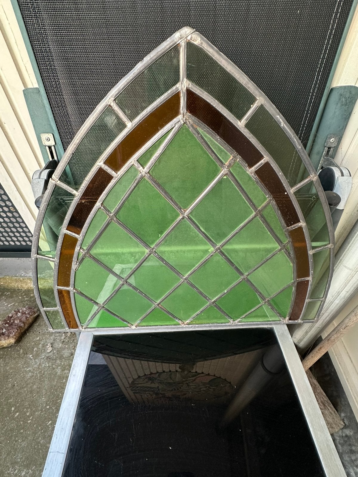Glas in lood, Eén persoon