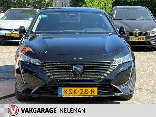 PEUGEOT 308 Sw 1.2 Hybrid 136pk e-DCS6 Allure rijklaarprijs, Auto's, 12 maanden, Gebruikt, 1199 cc, Zwart