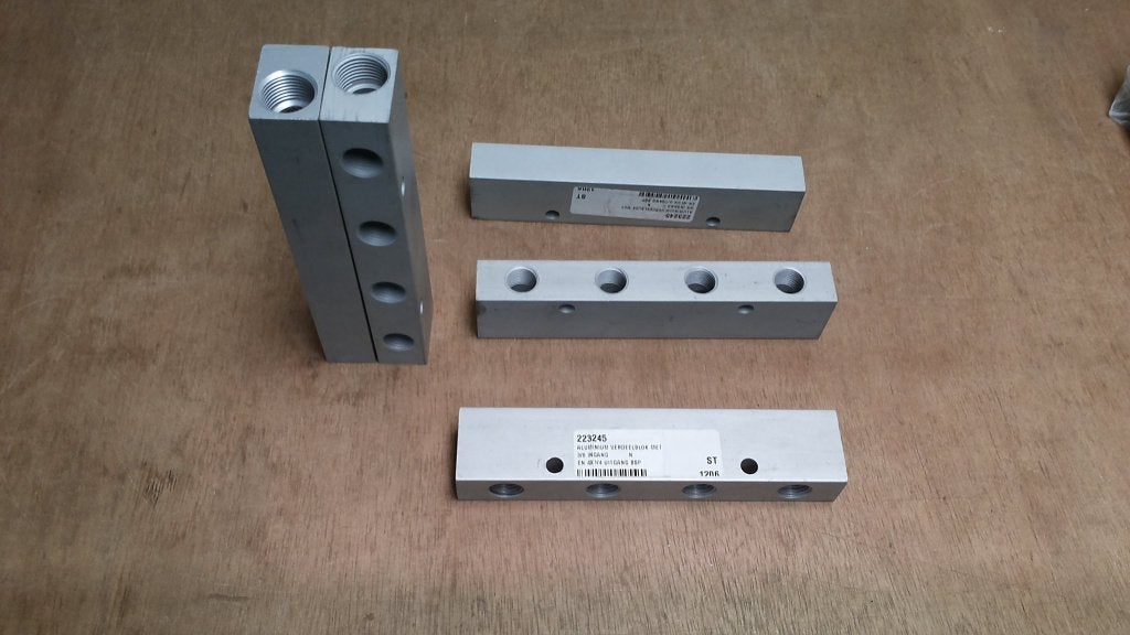 Legris verdeelblok 3/8  1/4 20bar 3311131704, Ophalen of Verzenden, Nieuw