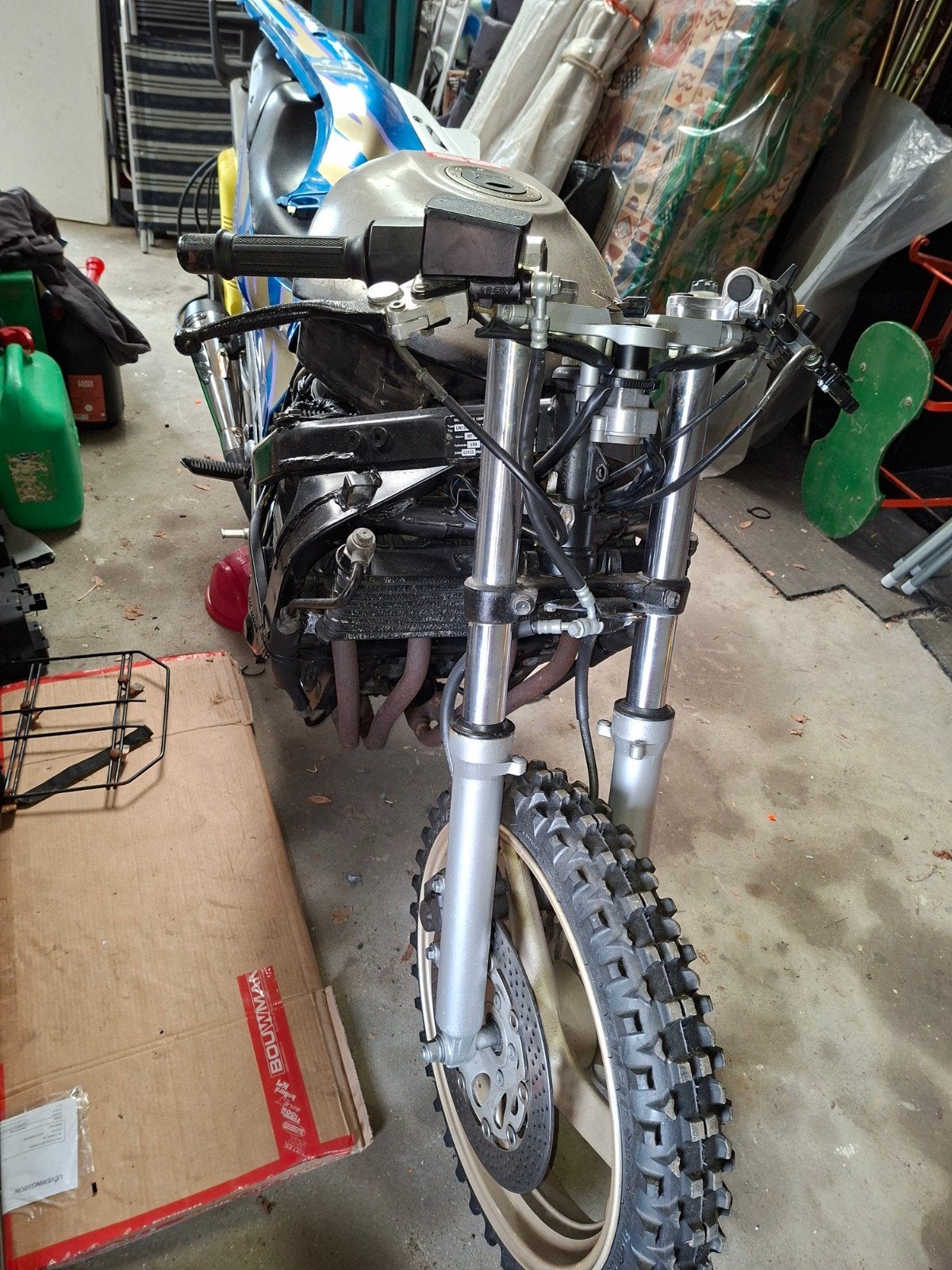 Suzuki gsx600f project motor, Ophalen