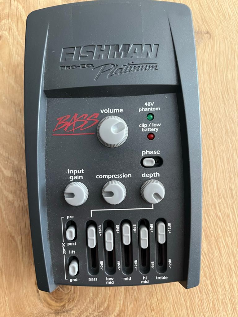 Fishman Pro-EQ Platinum Bass Preamp/EQ Pedaal, Muziek en Instrumenten, Effecten, Gebruikt, Equalizer, Ophalen of Verzenden