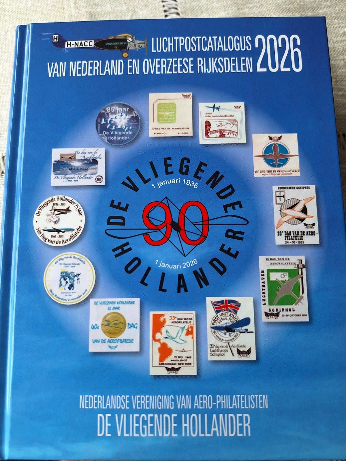 Luchtpostcatalogus 2026: Nederland en Overzeese Rijksdelen, Postzegels en Munten, Ophalen of Verzenden, Onbeschreven, Nederland