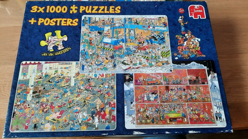 Jan van haasteren puzzel, Ophalen of Verzenden, 500 t/m 1500 stukjes, Gebruikt, Legpuzzel