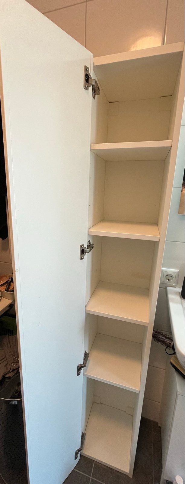 Nysjon badkamerkast 30x190 cm, Ophalen, (Half)hoge kast, Minder dan 50 cm, Gebruikt
