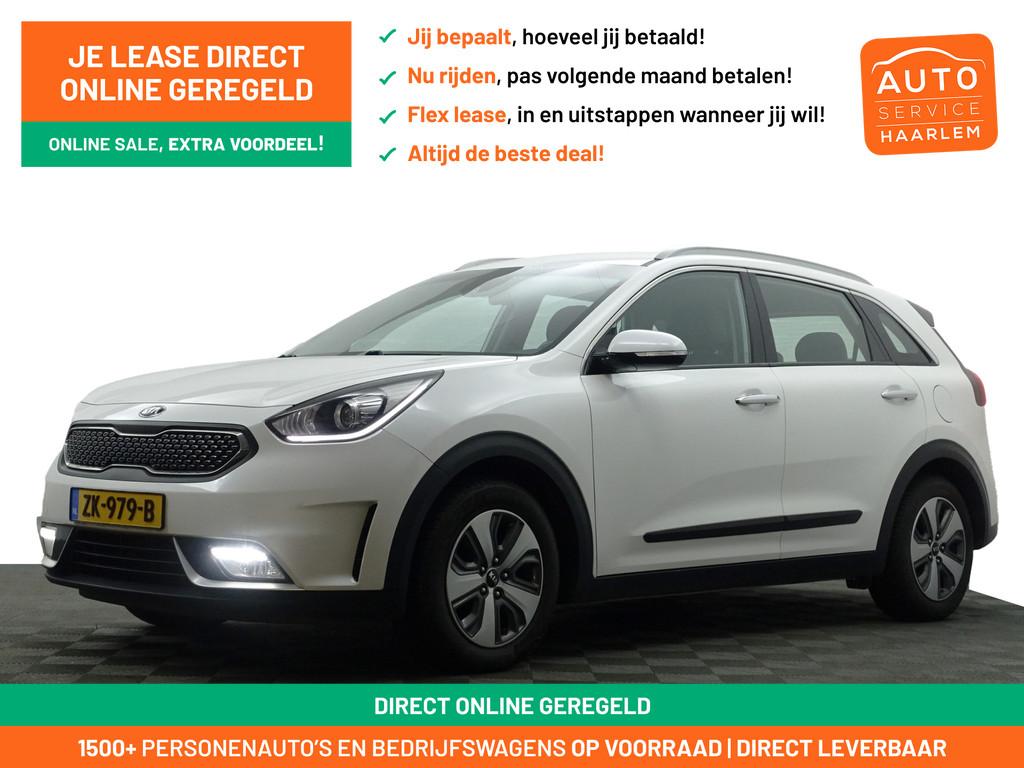 Kia Niro 1.6 GDi Hybrid ExecutiveLine- Carplay, Android Auto, Gebruikt, Met garantie (alle), Wit, Verwarming stoelen achter