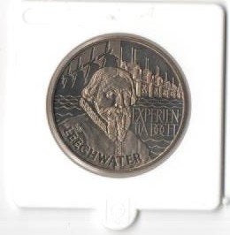 Munt: 2½ ECU 1993 Jan Adriaanszoon Leeghwater, Ophalen of Verzenden, Vóór koninkrijk, Overige waardes, Losse munt
