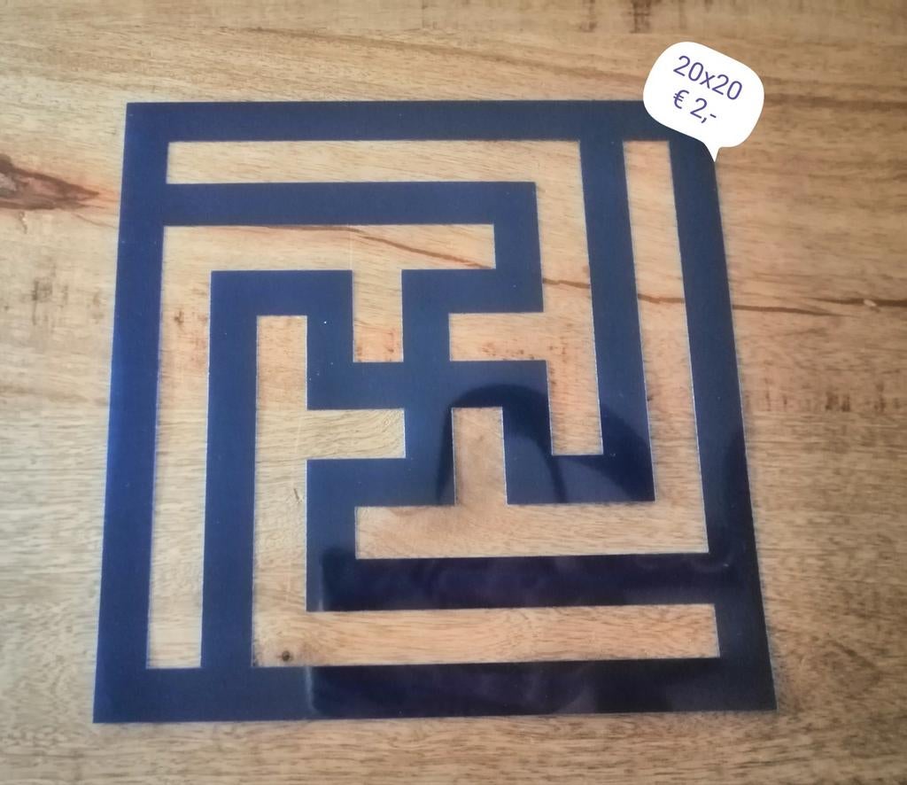 Herbruikbaar buigzaam sjabloon stencil deel 2, Hobby en Vrije tijd, Knutselen, Nieuw, Knutselmateriaal, Herbruikbaar, Kunststof