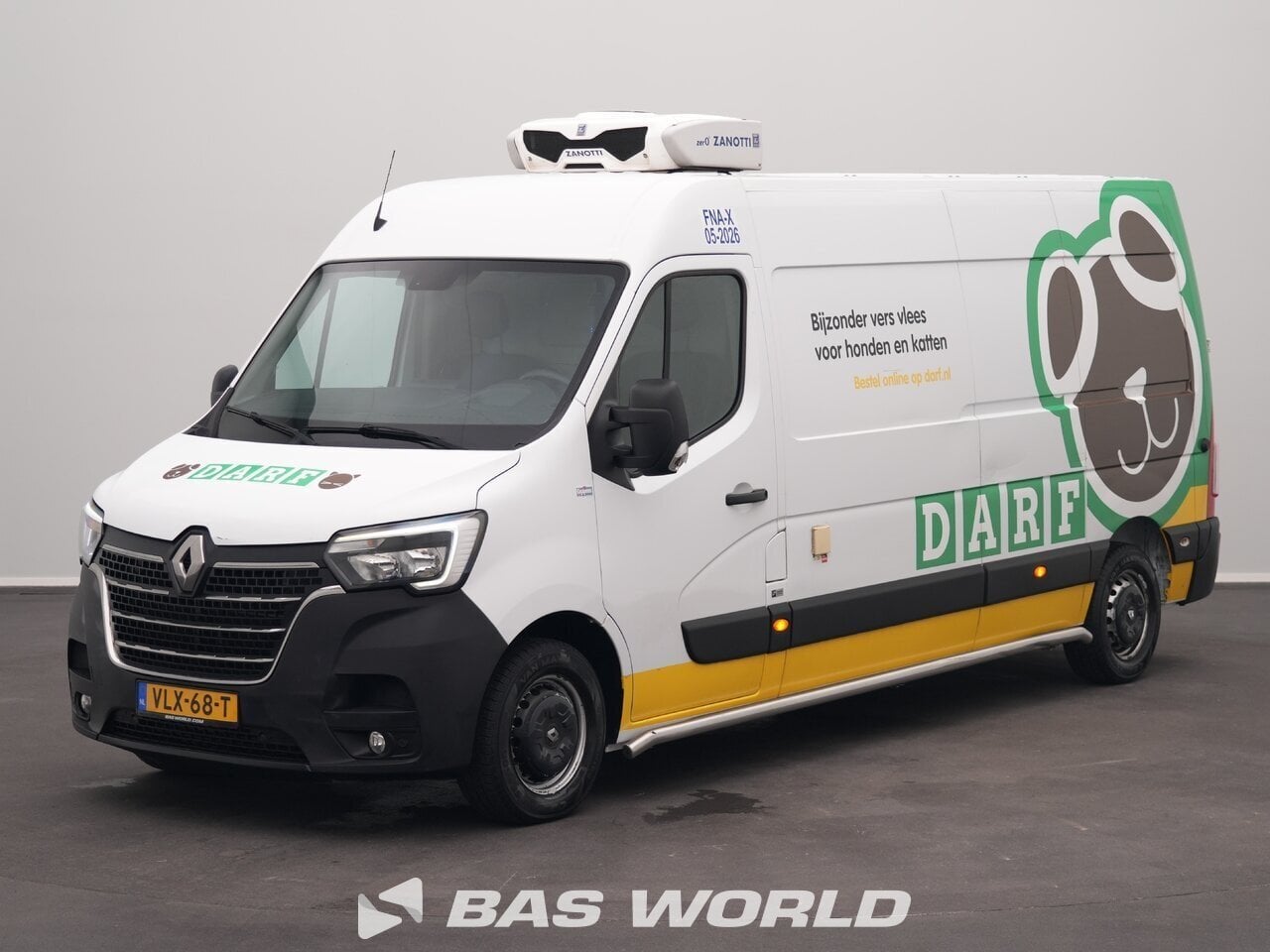 Renault Master Euro 6 Koelwagen Gesloten Bedrijfswagen Cruis, 135 pk, Gebruikt, Euro 6, 4 cilinders