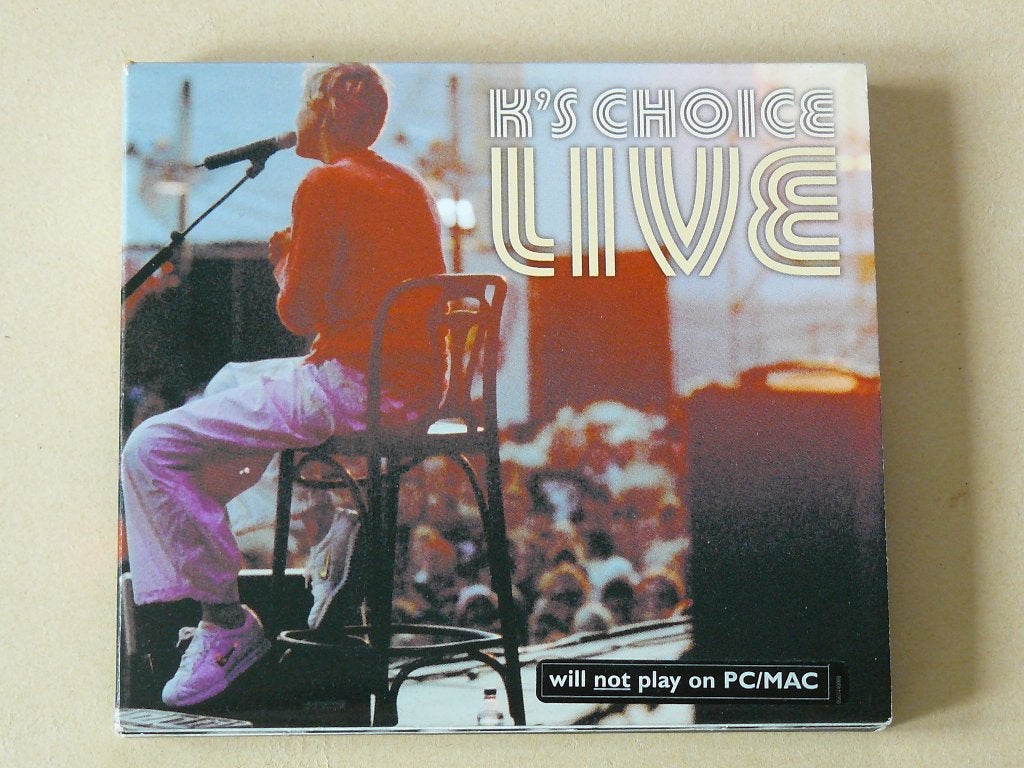 2 CD K's Choice live, Verzenden, Gebruikt