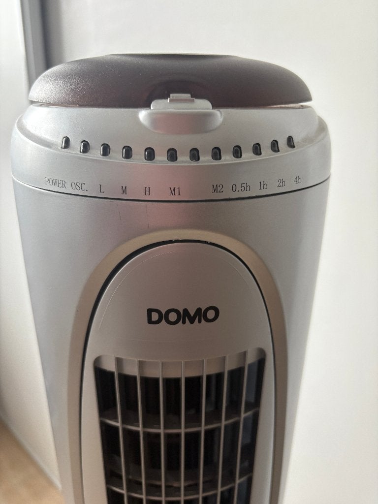 Domo Torenventilator DO8120 met afstandsbediening & handl., Ophalen, Ventilator met afstandsbediening, Zo goed als nieuw, Torenventilator
