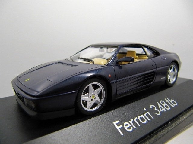 Ferrari 348 tb 1:43 Herpa 010115 blauw open/close, Ophalen of Verzenden, Nieuw, Auto, Overige merken