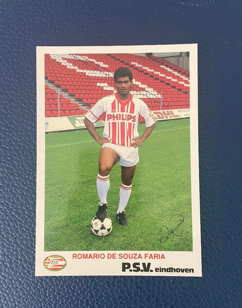 Spelerskaart Romario - PSV 1989/1990, Ophalen of Verzenden, Nieuw, PSV, Spelerskaart