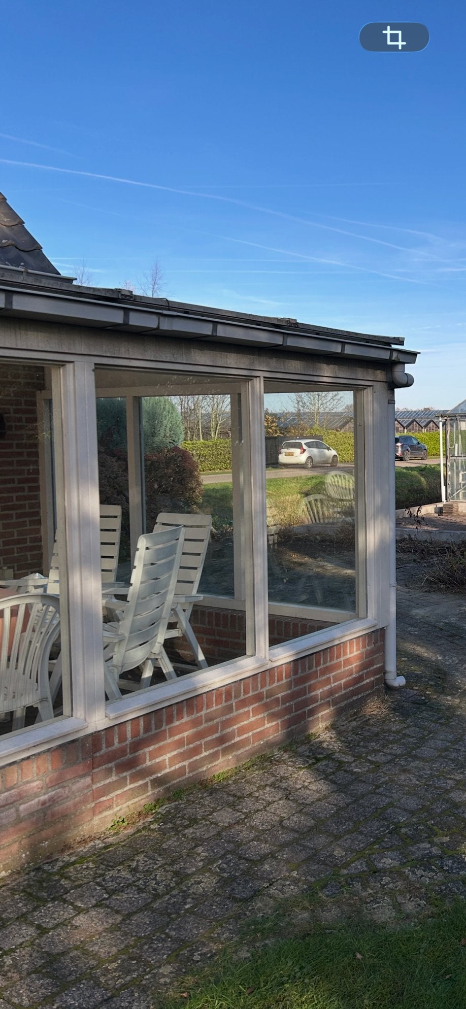 3 hardhouten kozijnen met dubbelglas, Ophalen, Gevelraam of Ruit, Gebruikt, Minder dan 80 cm