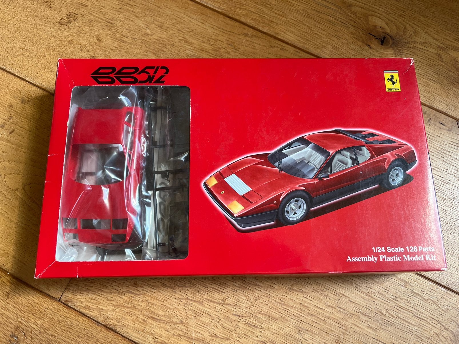 Fujimu Ferrari 512BB 1/24, Ophalen of Verzenden, Zo goed als nieuw, Groter dan 1:32, Auto