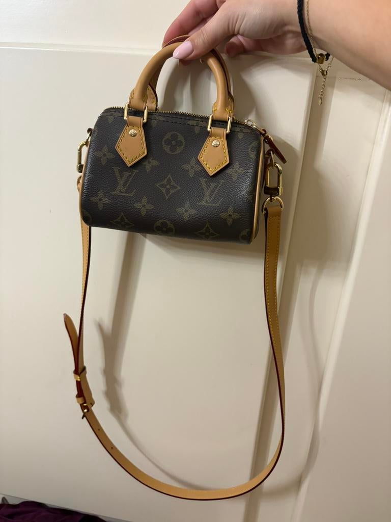 Nano Speedy, Ophalen of Verzenden, Zo goed als nieuw, Bruin, Handtas