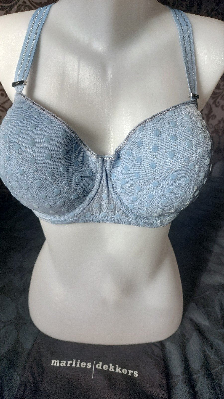 Marlies Dekkers Petit Point BH 85D - Lichtblauw, Marlies Dekkers, Verzenden, Blauw, BH