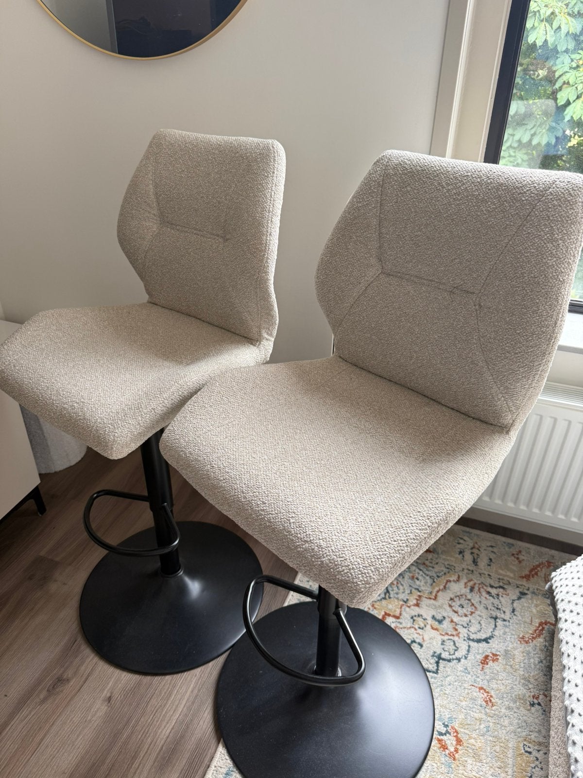 2 Barkrukken, Ophalen of Verzenden, Zo goed als nieuw, 75 tot 100 cm, 50 tot 75 cm