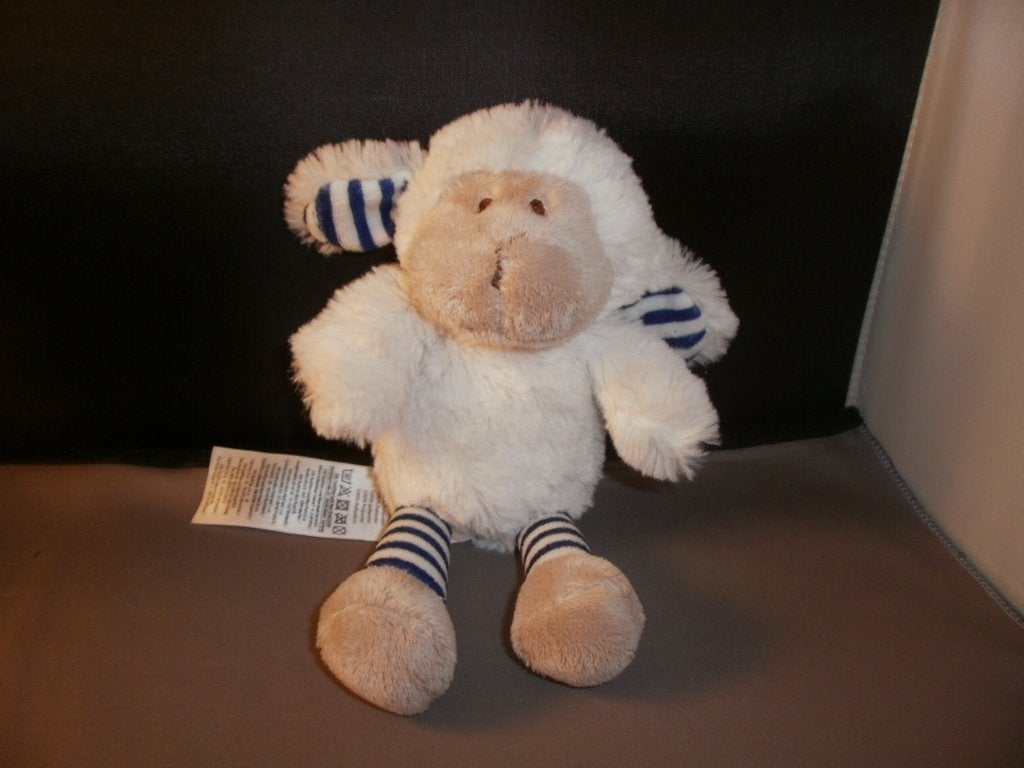 ergee schaap/lammetje wit bruin masker gestreept blauw/wit, Overige merken, Overige karakters, Overige typen, Nieuw